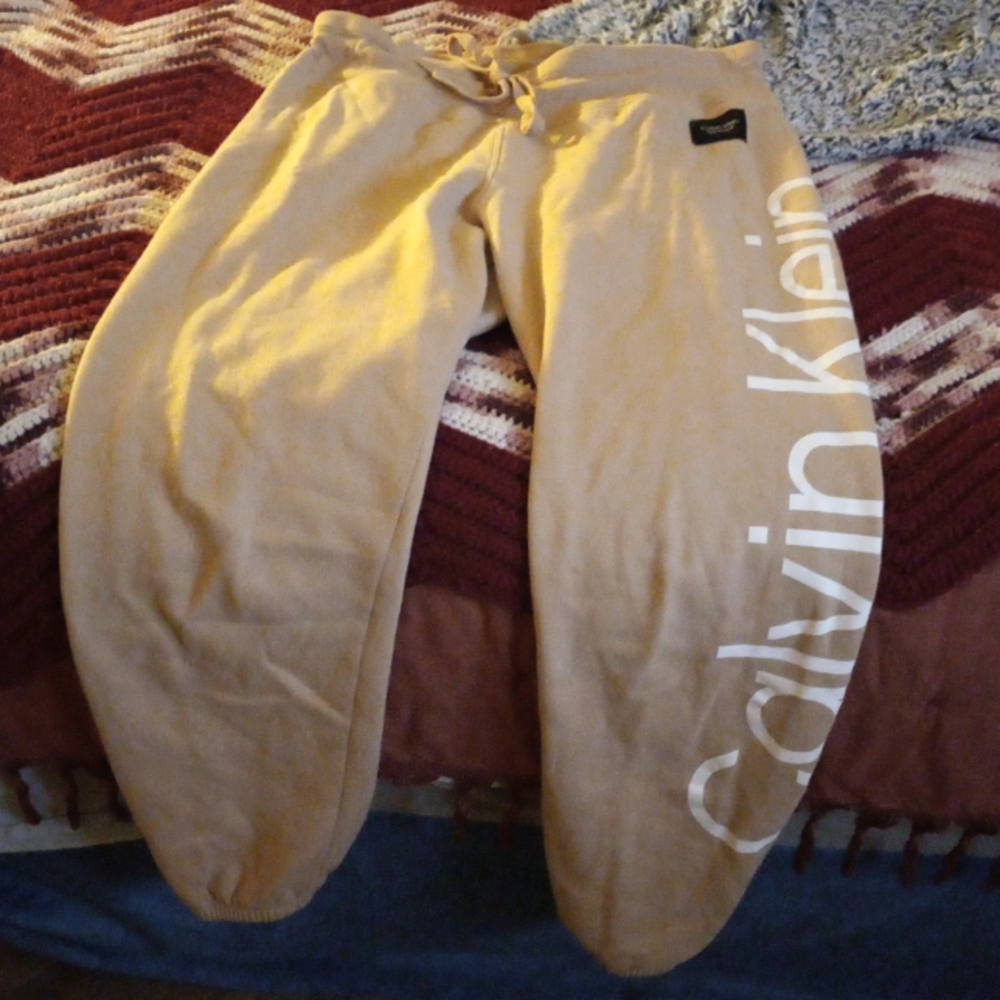Womens Calvin Klein sweat pants
